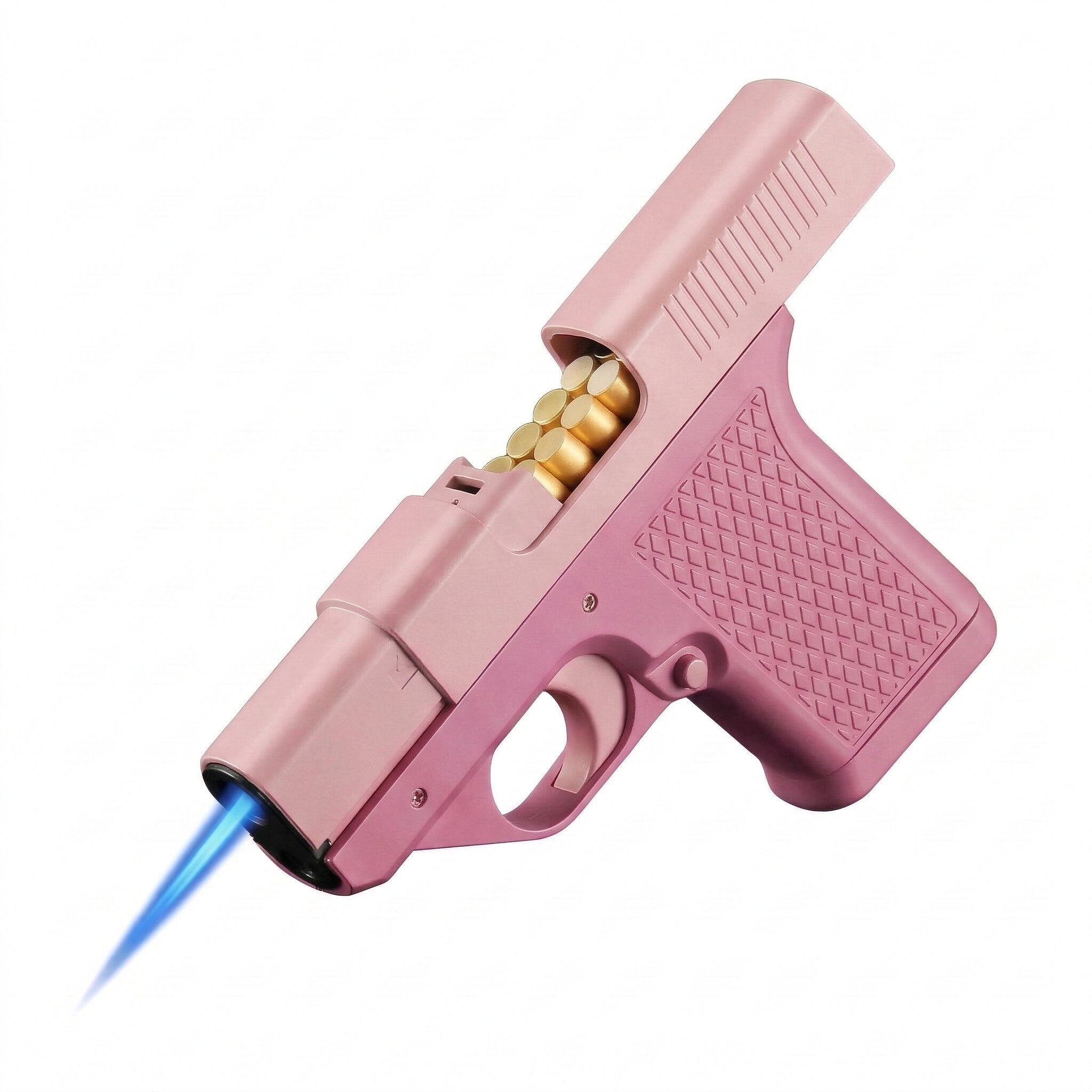 Pistol Cigerate Case + Flame Lighter