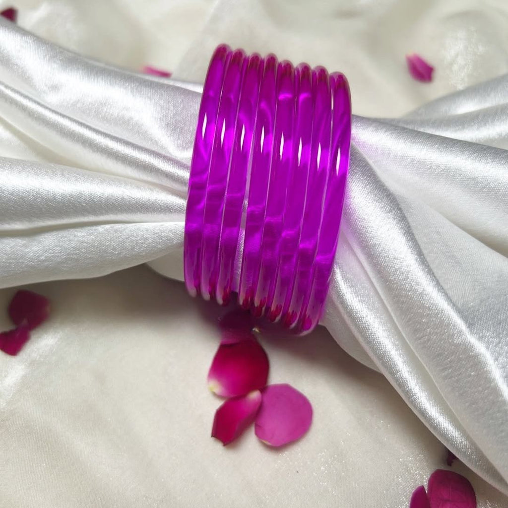 Multi viral Jelly 12 Bangles  With 4 ghunghru Kare