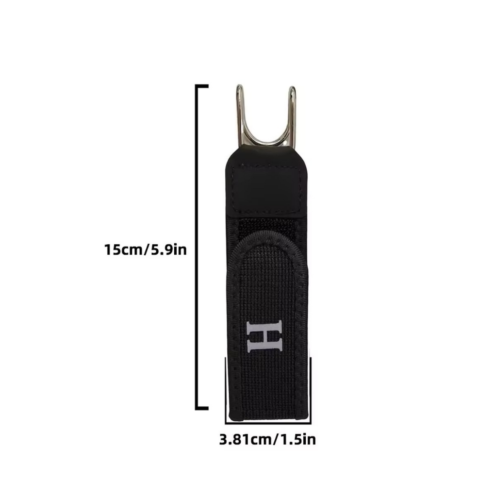 2Pcs Adjustable Buckleless Belt Hook