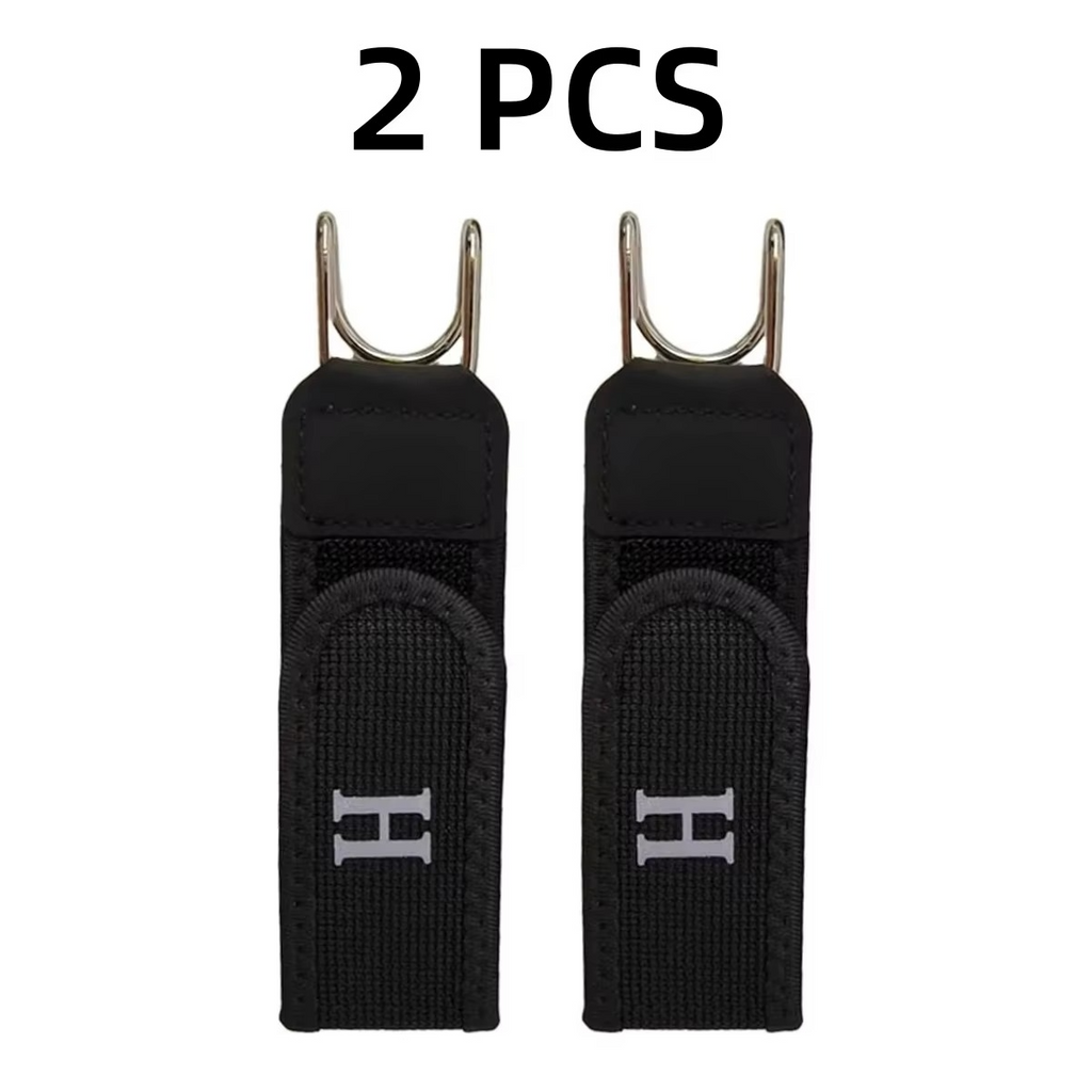 2Pcs Adjustable Buckleless Belt Hook