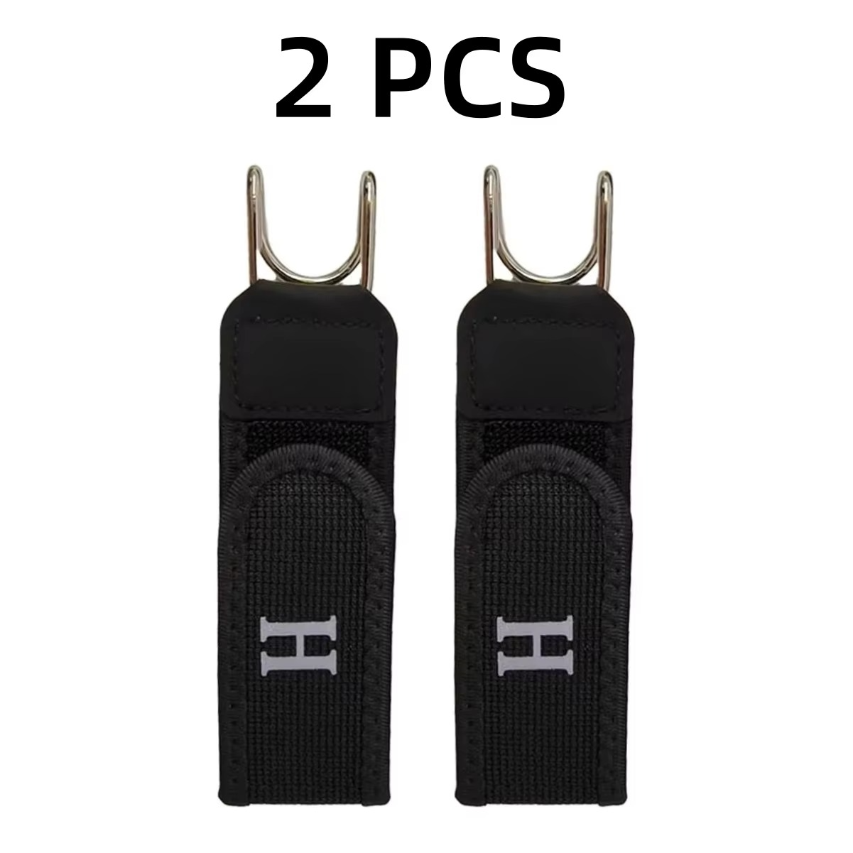 2Pcs Adjustable Buckleless Belt Hook