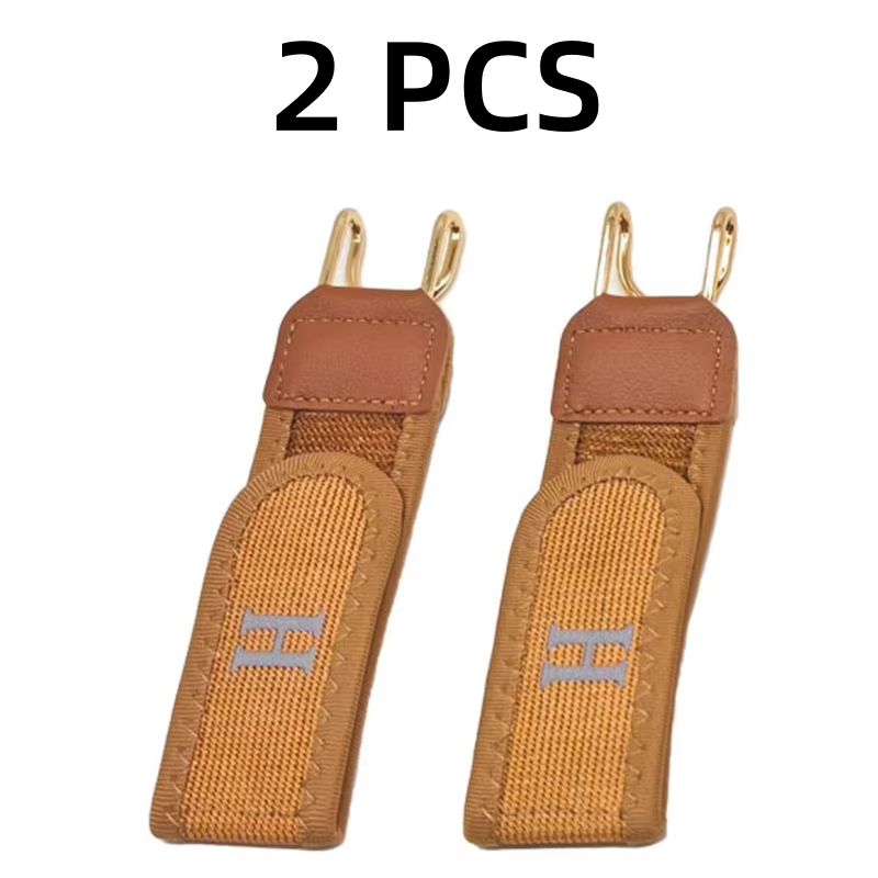 2Pcs Adjustable Buckleless Belt Hook